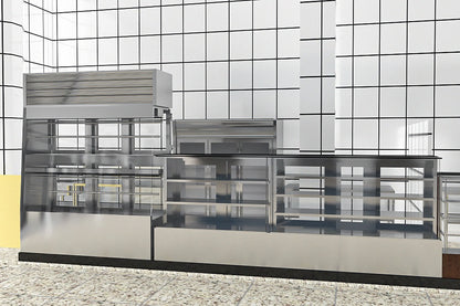 Projeto de Açougue Realizado em Aço inox