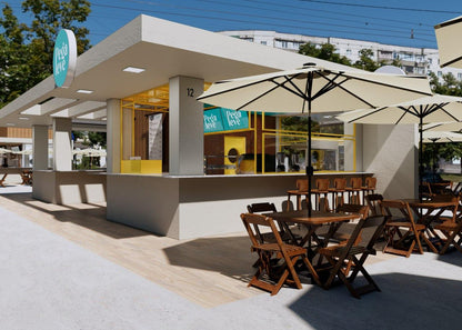 Projeto de Restaurante e Lanchonete Pega Leve Realizado em Poços de Caldas Minas Gerais
