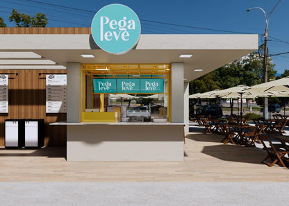 Projeto de Restaurante e Lanchonete Pega Leve Realizado em Poços de Caldas Minas Gerais