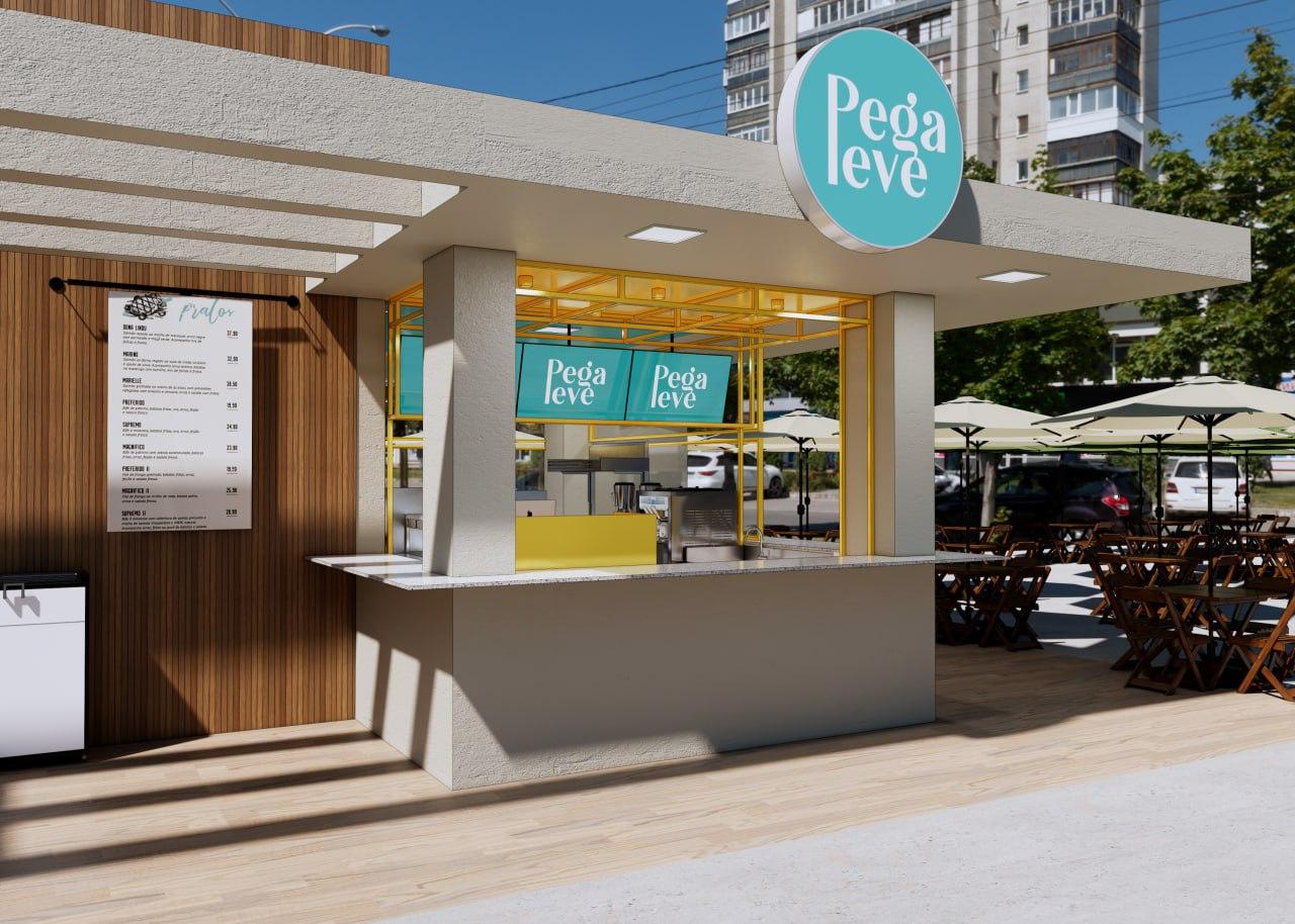 Projeto de Restaurante e Lanchonete Pega Leve Realizado em Poços de Caldas Minas Gerais