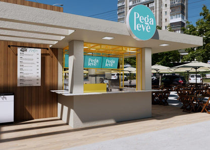 Projeto de Restaurante e Lanchonete Pega Leve Realizado em Poços de Caldas Minas Gerais